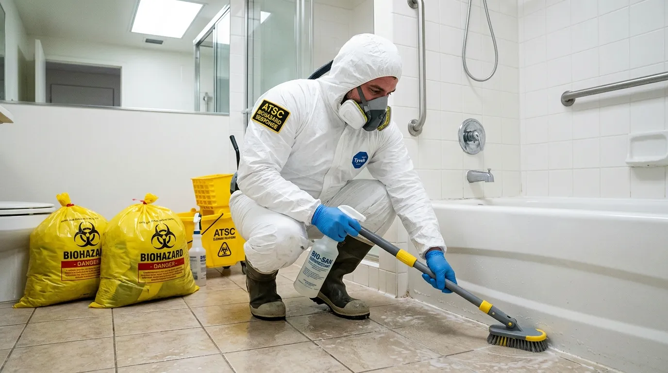 Decontamination equipment deployed for Blood Cleanup in Dyer